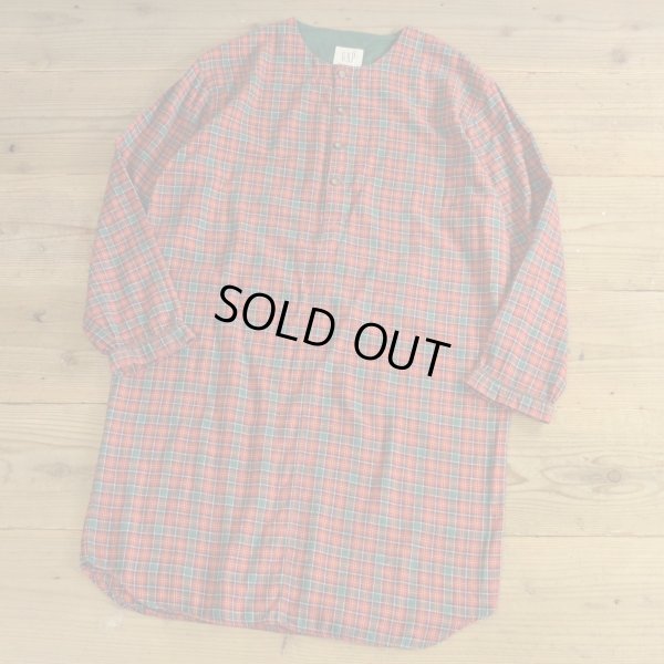画像1: GAP Flannel Grandpa Shirts 【Medium】