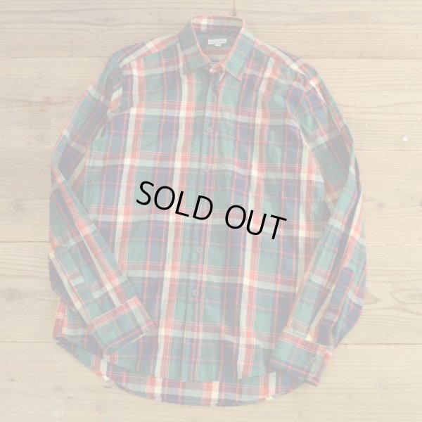 画像1: steven alan Check Shirts MADE IN USA 【Small】