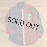 CLEVE Crazy Pattern Flannel Shirts MADE IN USA 【Medium】