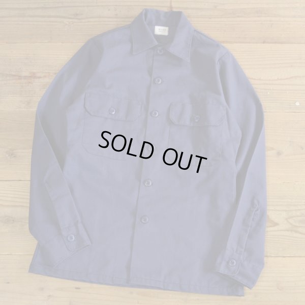 画像1: 1986 US NAVY Utility Shirts 【14 1/2×33】