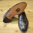 画像2: Old Church`s Leather Wing Tip Shoes Dead Stock (2)