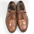 画像2: FLORSHEIM Royal Imperial ロングウイングチップ レザーシューズ 【29cm】 (2)