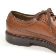 画像4: FLORSHEIM Royal Imperial ロングウイングチップ レザーシューズ 【29cm】 (4)