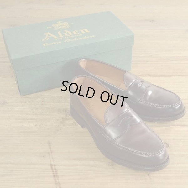 画像1: ALDEN 986 Cordovan Penny Loafer