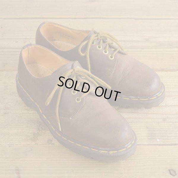 画像1: Dr Martens 4 Hole Boots MADE IN ENGLAND 【UK8】