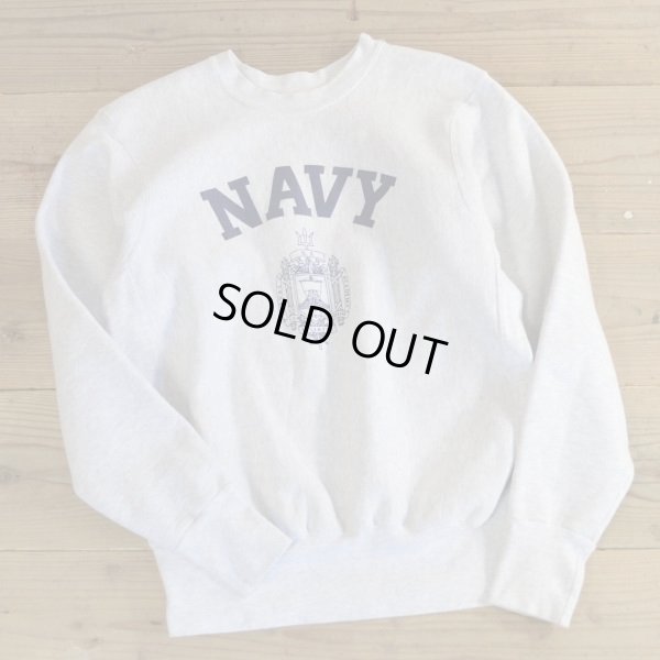 画像1: US NAVAL ACADEMY Reverse Weave Sweat