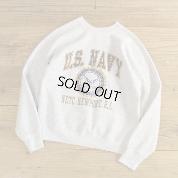 画像1: Tultex US NAVY Print Sweat 【Medium】