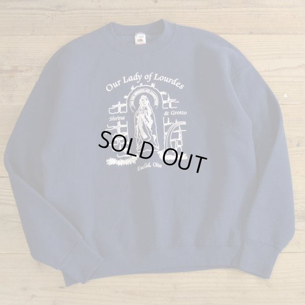 画像1: FRUIT OF THE LOOM Maria Print Sweat MADE IN USA 【Large】