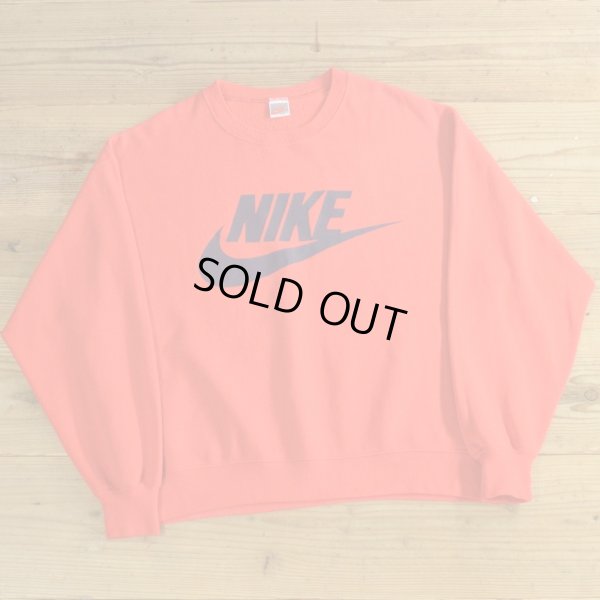 画像1: 90s NIKE Print Sweat MADE IN USA 【X-Large】