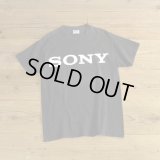 Hanes SONY Print T-Shirts 【Medium】