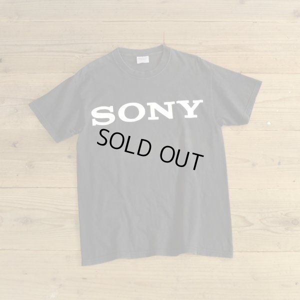 画像1: Hanes SONY Print T-Shirts 【Medium】