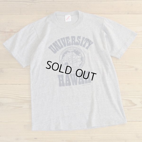 画像1: JERZEES College Print T-Shirts MADE IN USA 【Medium】