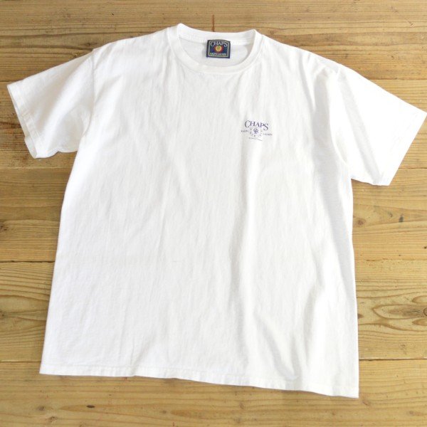 画像1: CHAPS RALPH LAUREN Print T-Shirts MADE IN USA 【X-Large】