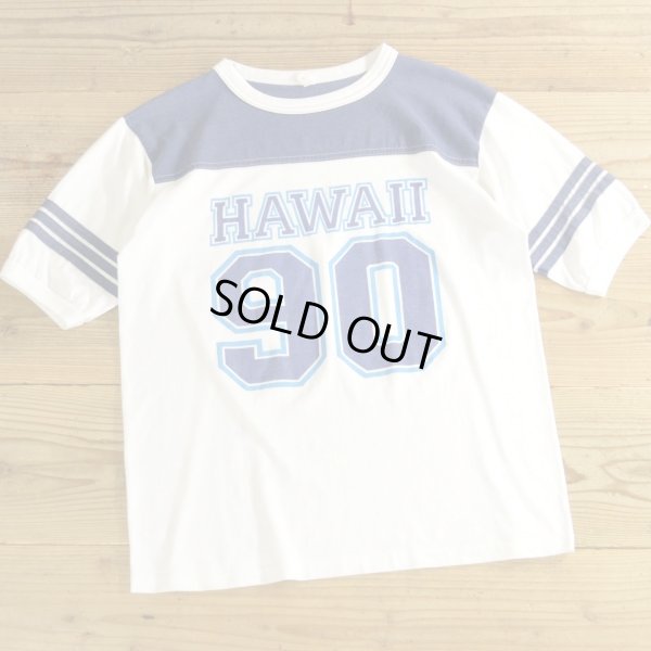 画像1: Alore HAWAII Football T-Shirts MADE IN USA 【Large】