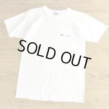90s Champion Logo Print T-Shirts MADE IN USA Dead Stock 【Medium】