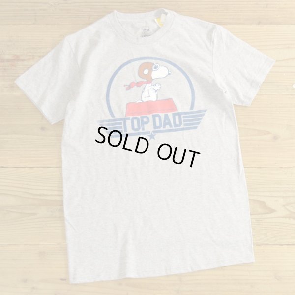 画像1: PEANUTS SNOOPY Print T-Shirts Dead Stock 【Small】