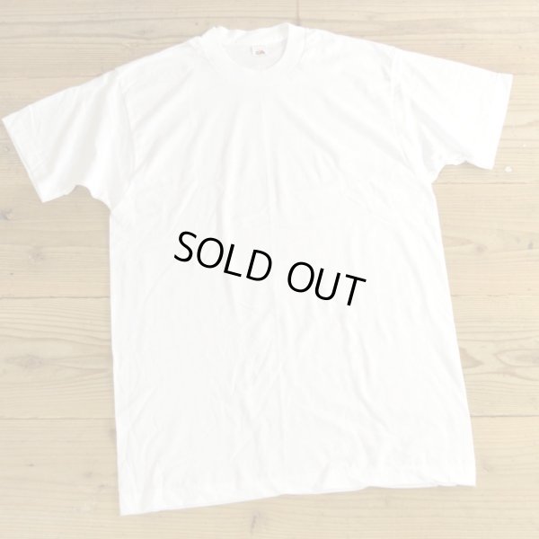 画像1: 80s FRUIT OF THE LOOM Plain T-Shirts MADE IN USA Dead Stock 【X-Large】