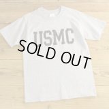 The Cotton Exchange USMC Print T-Shirts MADE IN USA 【Medium】