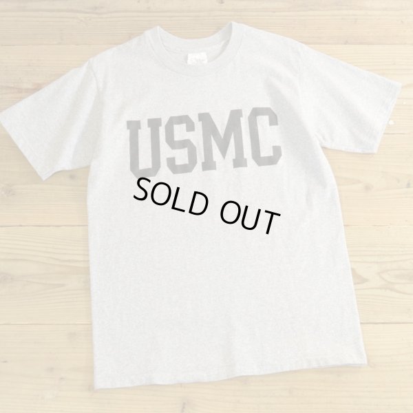 画像1: The Cotton Exchange USMC Print T-Shirts MADE IN USA 【Medium】