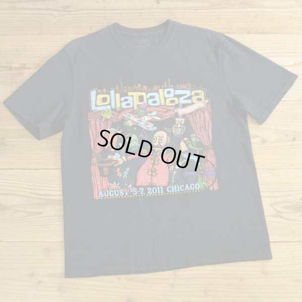 画像1: Lollapalooza ロラパルーザ バンド Tシャツ 【Mサイズ】