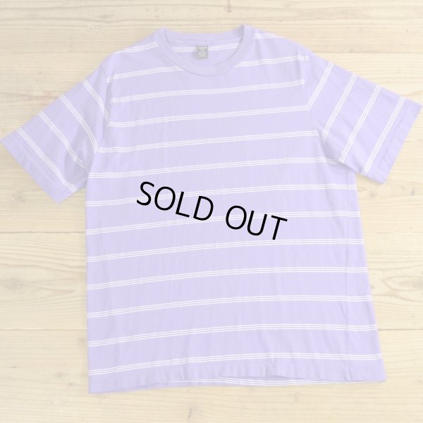 画像1: LANDS`END ランズエンド ボーダー Tシャツ USA製 【Lサイズ】