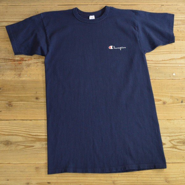 画像1: 80年代 Champion チャンピオン ロゴ プリント Tシャツ USA製 【Lサイズ】