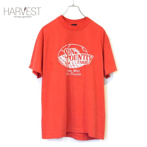 画像1: FRUIT OF THE LOOM Old Print T-shirts 【SALE】