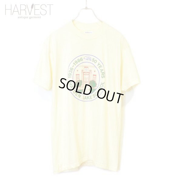 画像1: 80s Hanes Old Print T-shirts 【SALE】