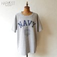 画像1: MV Sport US NAVY ユーエスネイビー プリントTシャツ 【XLサイズ】 (1)