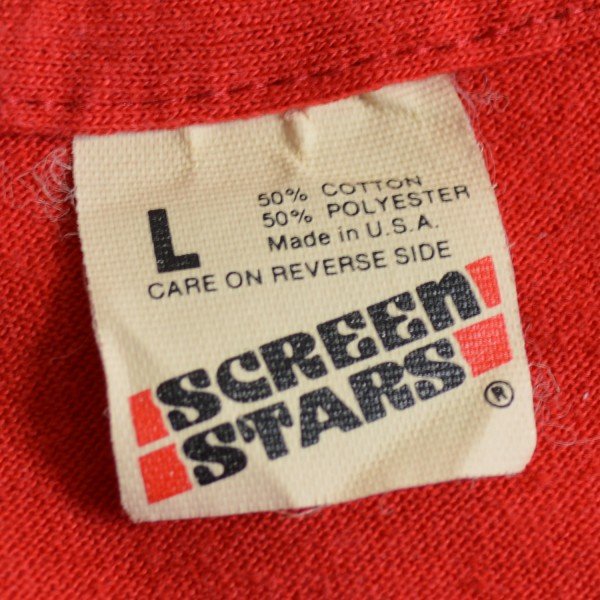 画像3: 80s SCREEN STARS カレッジTシャツ【Lサイズ】 【SALE】