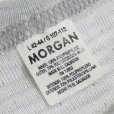 画像3: MORGAN モーガン ダブルフェイス ロングTシャツ 【Lサイズ】 (3)