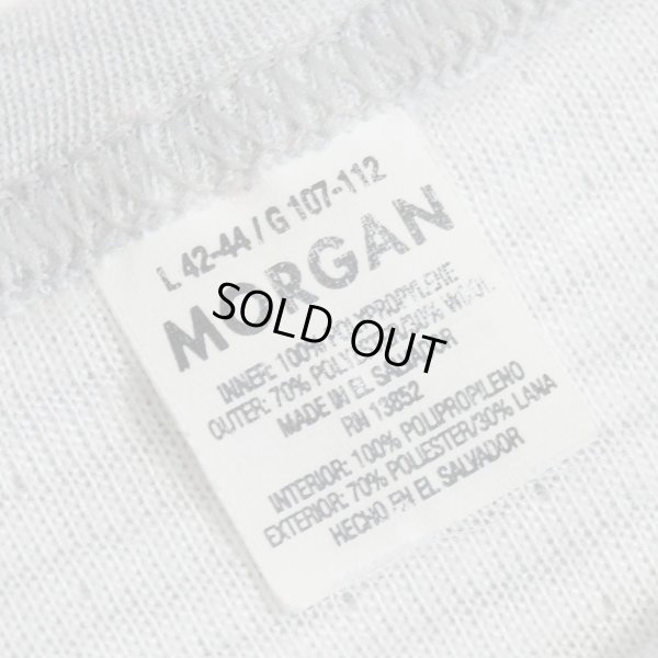 画像3: MORGAN モーガン ダブルフェイス ロングTシャツ 【Lサイズ】