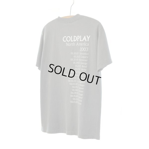 画像2: COLDPLAY コールドプレイ ツアーTシャツ 【Mサイズ】