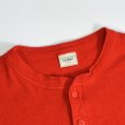 画像4: L.L.Bean エルエルビーン 2レイヤー ヘンリーネック ロングTシャツ 【約 Lサイズ】 (4)