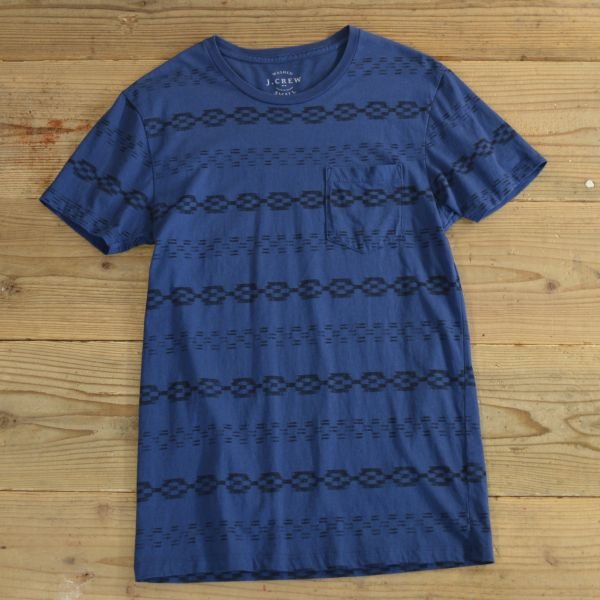 画像1: J.CREW Native Pattern Pocket T-Shirts