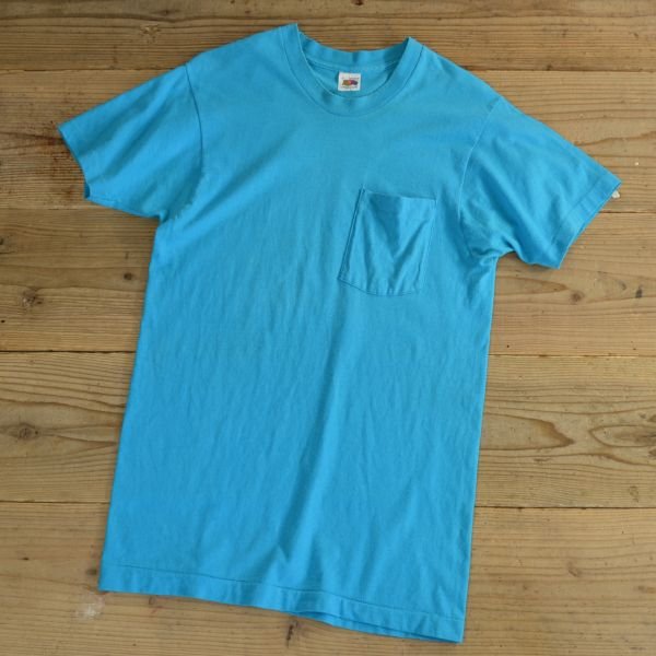 画像1: 70-80s FRUIT OF THE LOOM Pocket T-Shirts