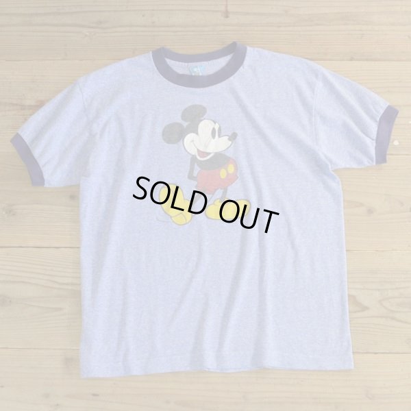 画像1: 80s Disney Mickey Mouse T-Shirts