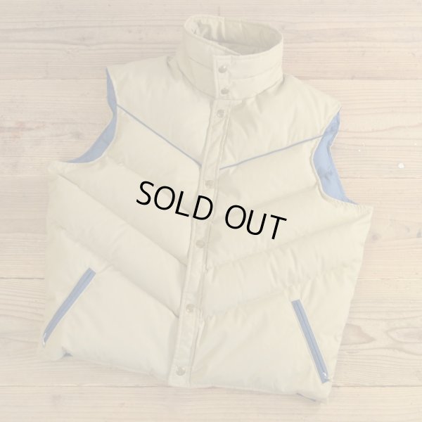 画像1: 70s Woolrich Down Vest MADE IN USA 【Large】