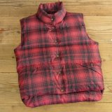 L.L.Bean Check Down Vest 【Small】