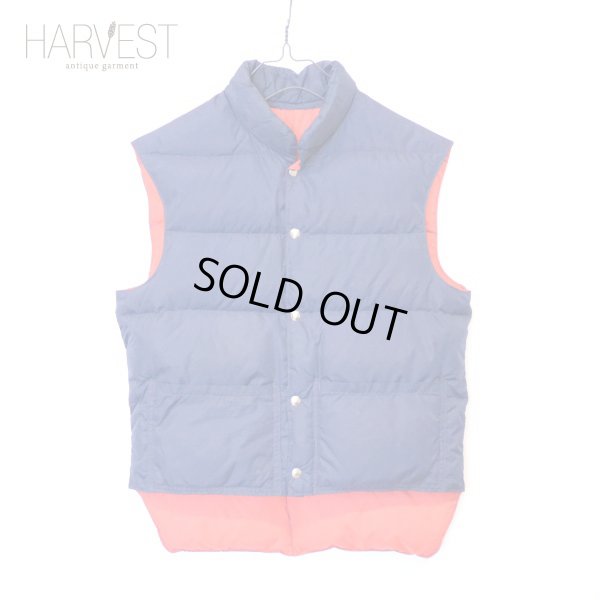 画像1: 70s Comfy Nylon Reversivle Down Vest