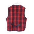 画像2: Woolrich Wool Check Work Vest (2)