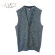 画像1: ROBERT BRUCE Wool Border Knit Vest (1)