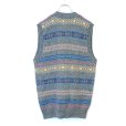 画像2: Eddie Bauer Wool Pattern Knit Vest (2)