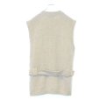 画像2: 70s GARY REED Old Wool Knit Vest with Belt (2)