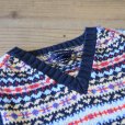 画像4: LAND`S END Cotton Knit Jacquard Vest (4)