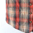 画像5: Eddie Bauer Wool Check Work Vest (5)