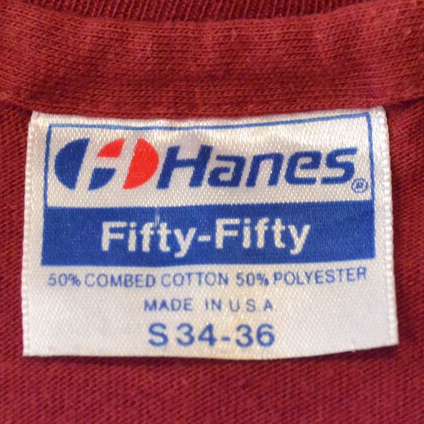 80s Hanes Old Print T-shirts 【SALE】 - HARVEST