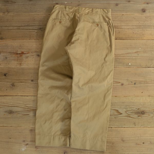 50s US ARMY Chino Pants - HARVEST