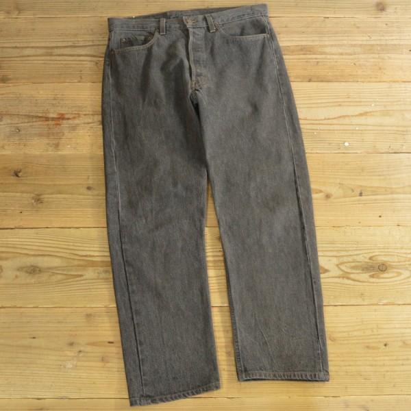 Levi's 501 Black Denim Pants MADE IN USA 【W34】 - HARVEST