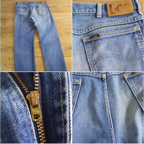 70-80s Lee 200 Denim Pants MADE IN USA 【W33】 - HARVEST
